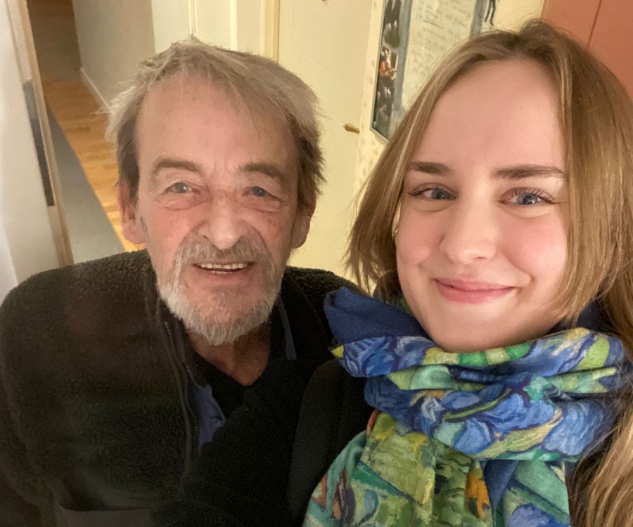 Foto från Milla och Tages första träff.